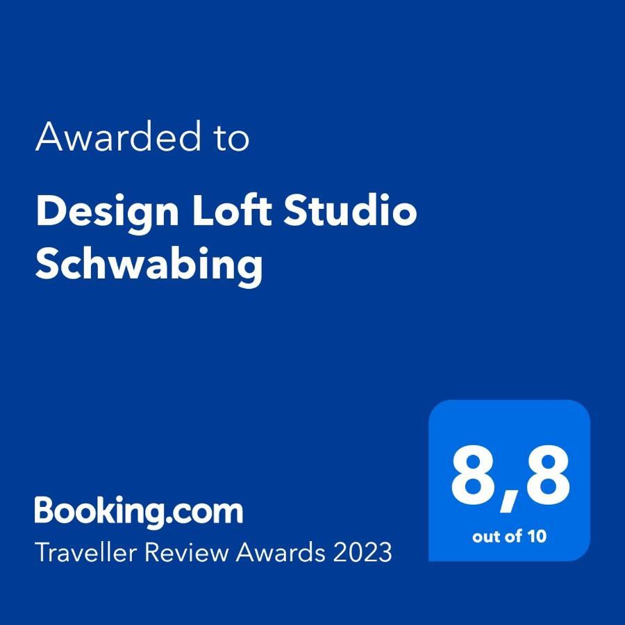 Design Loft Studio Schwabing Apartamento Múnich Exterior foto